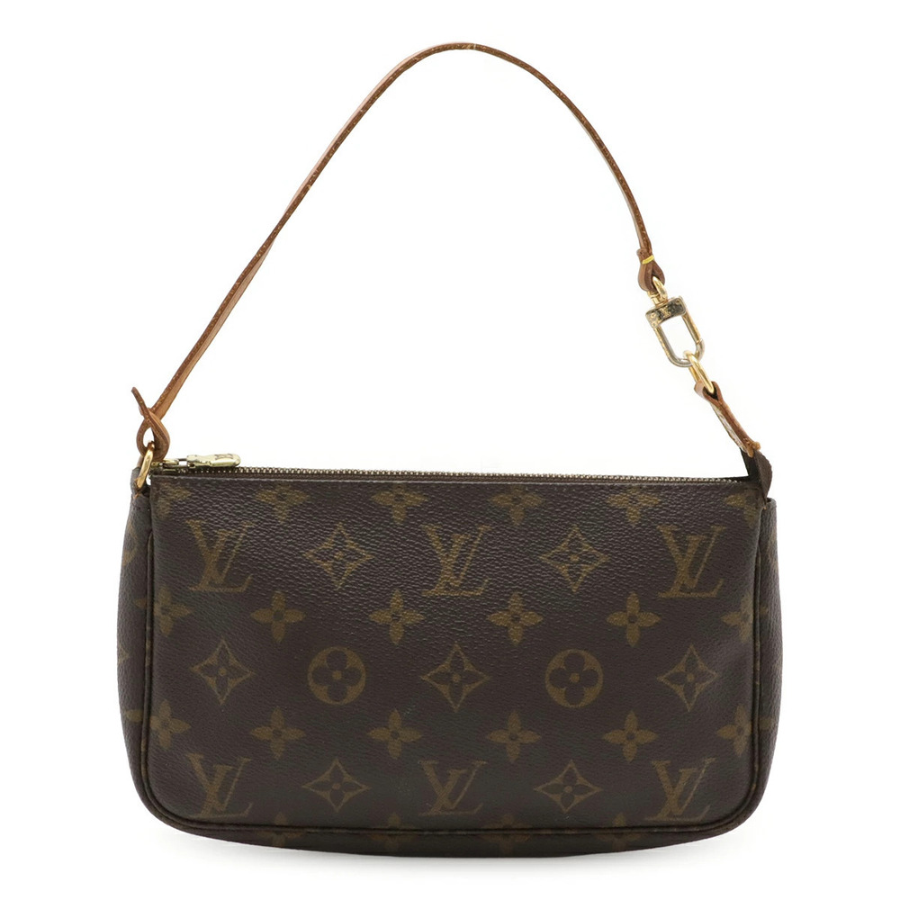 LOUIS VUITTON Monogram Pochette Accessoires Accessory Pouch Clutch Handbag Bag